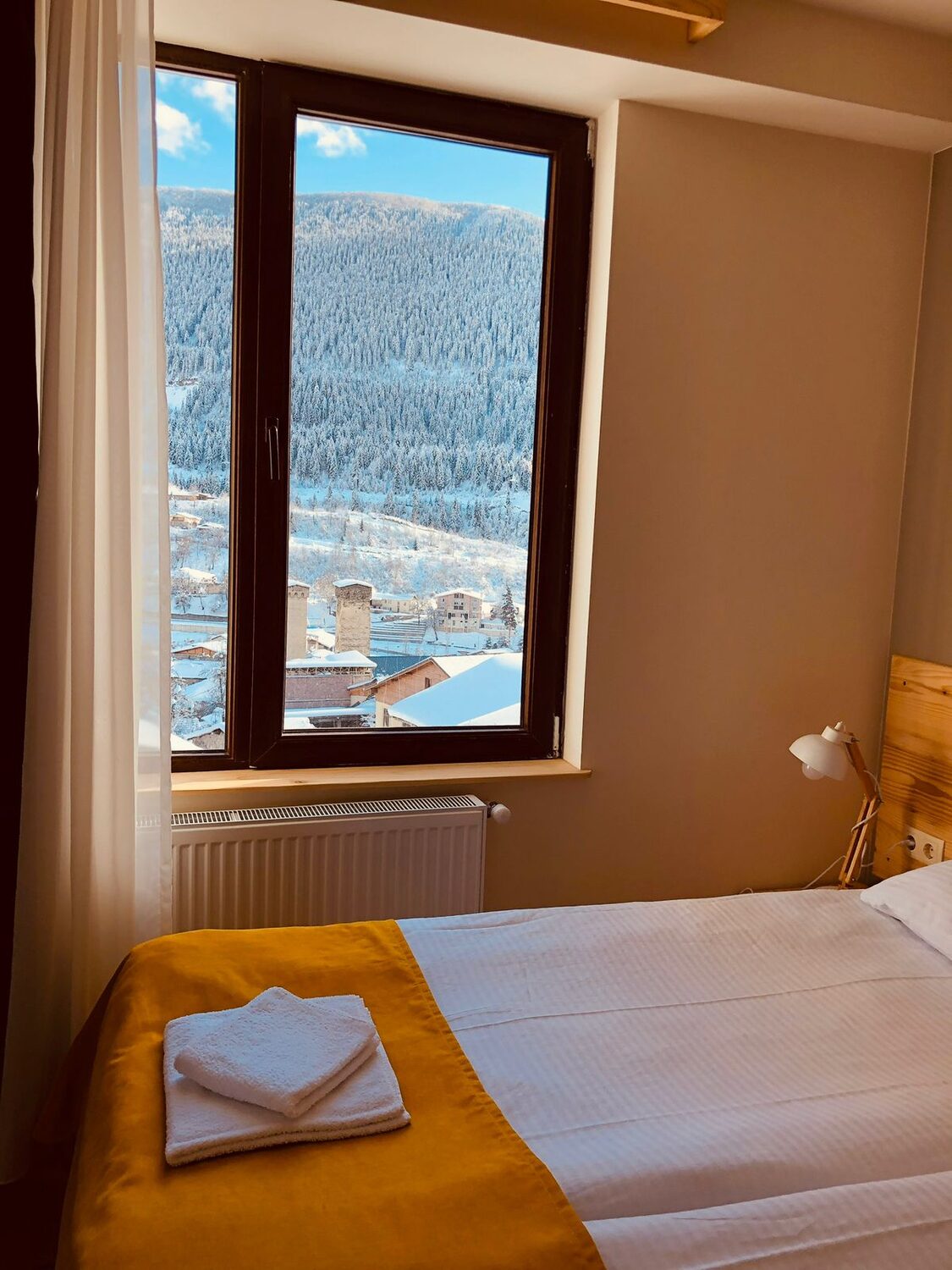 Room with mountain view