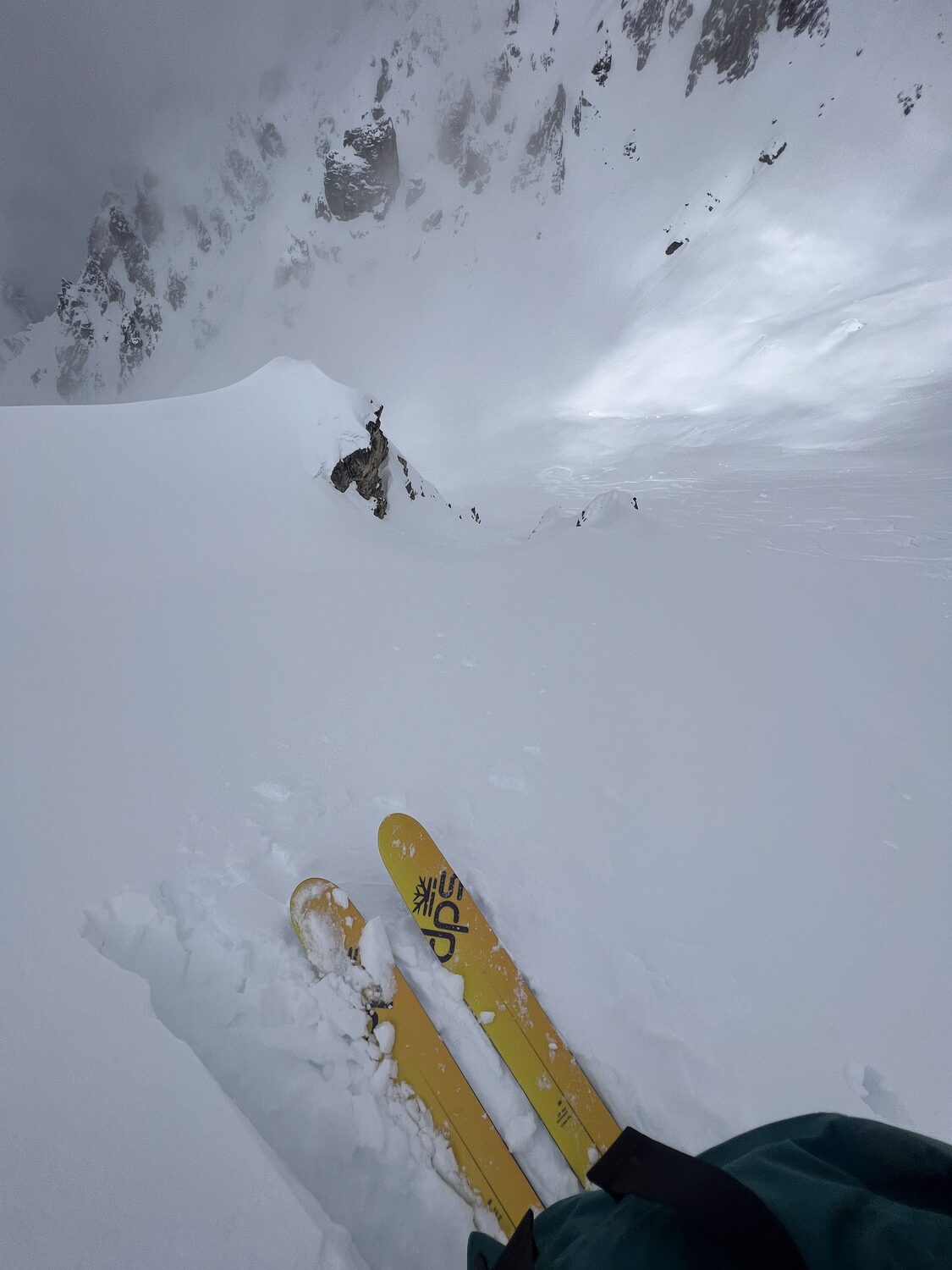 First tracks down an open face